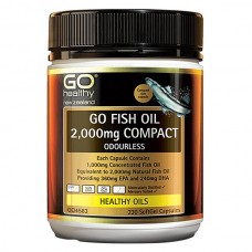 GO Healthy 无腥鱼油2000mg 230粒 新旧包装随机